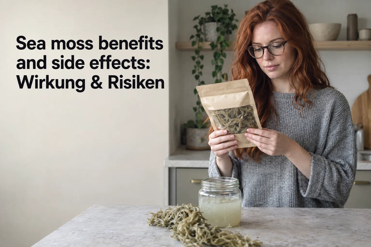 Sea moss benefits and side effects: Wirkung & Risiken