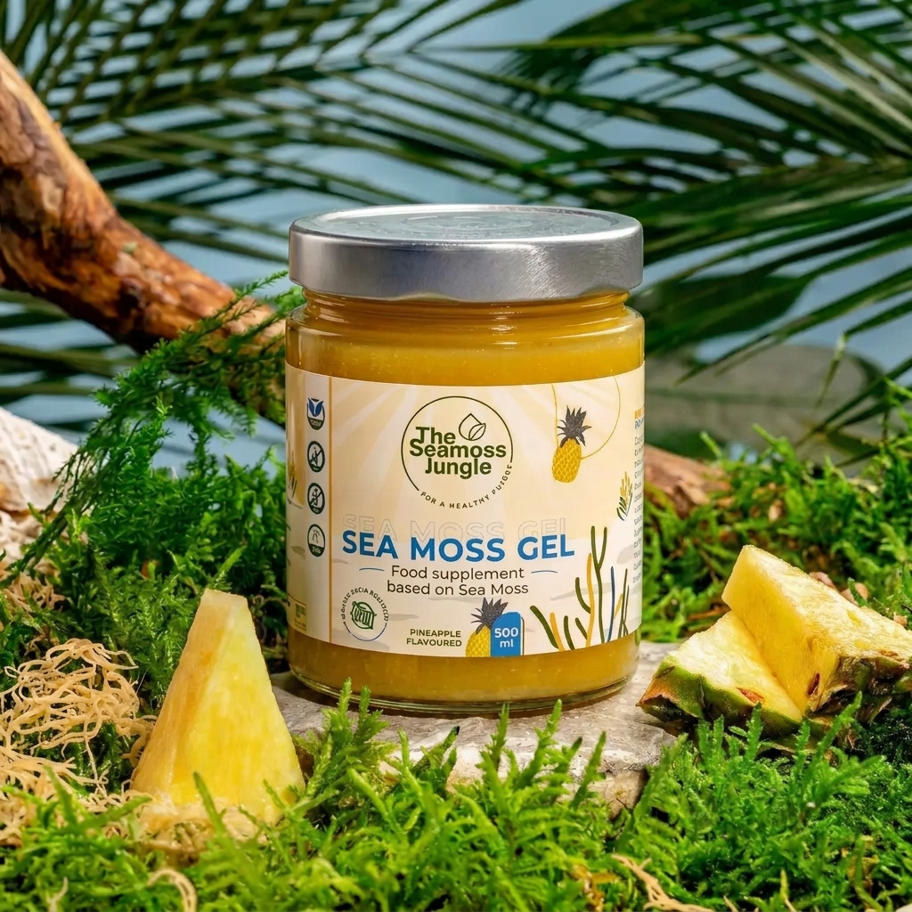 Sea Moss Gel – Ananas - 500 ml