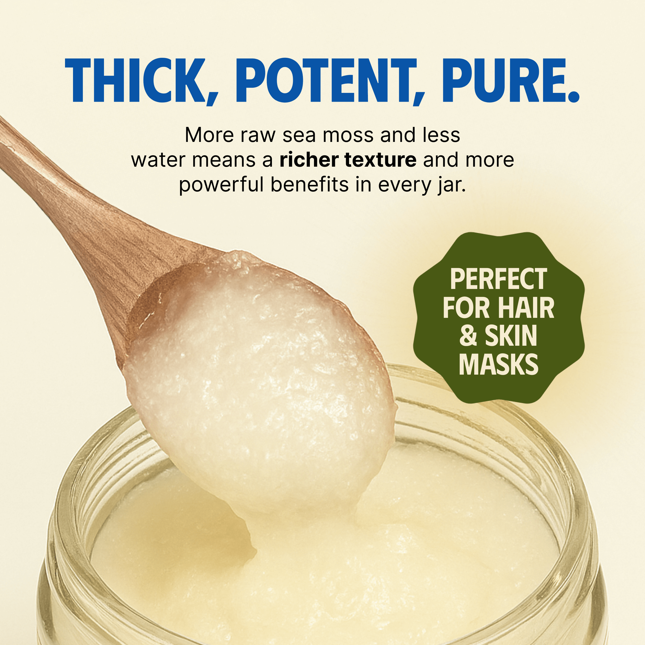 Sea Moss Gel – Golden - 500 ml