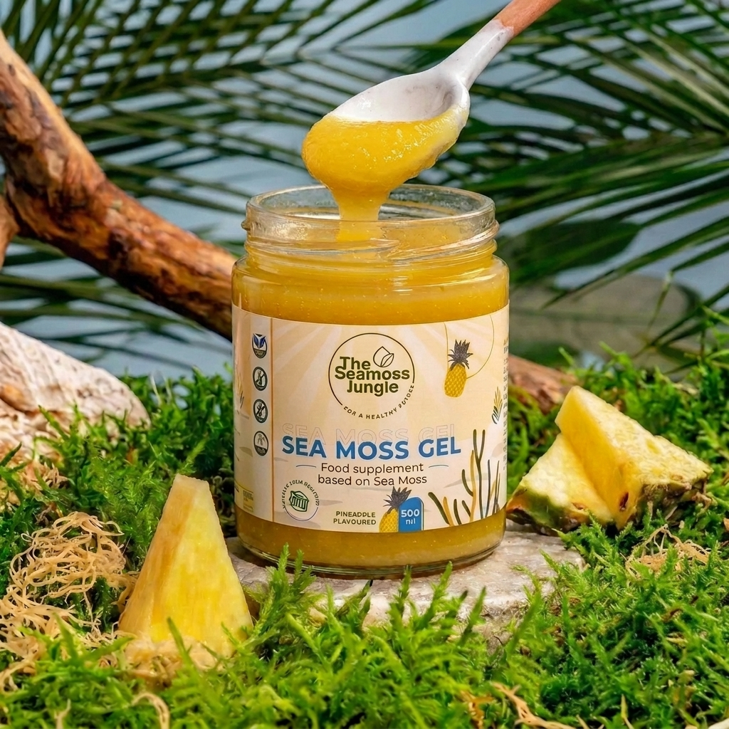 Sea Moss Gel – Ananas - 500 ml